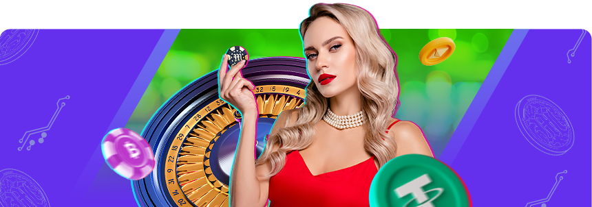 Play in Roulette and win USDT 100 daily!